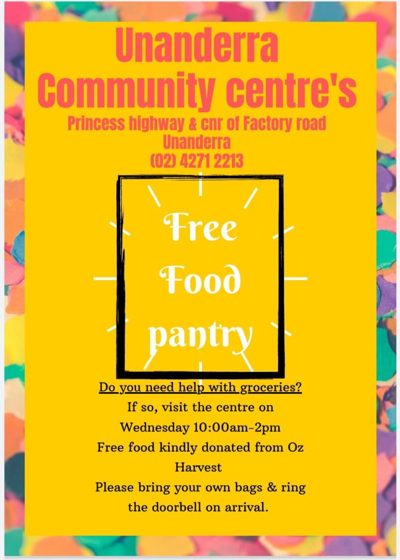 food-support-unanderra-community-centre